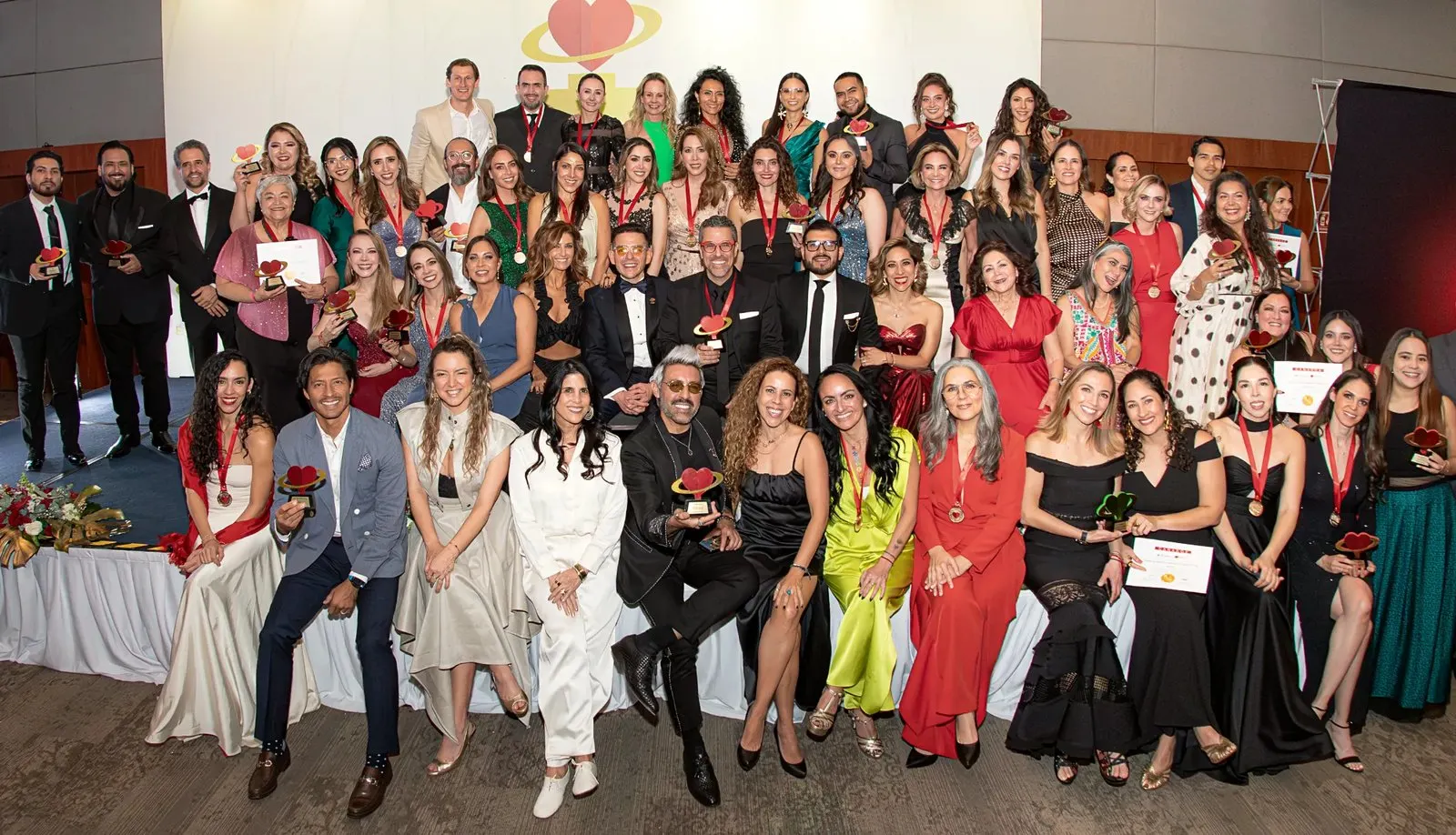 Ganadores de la gala de los diez años